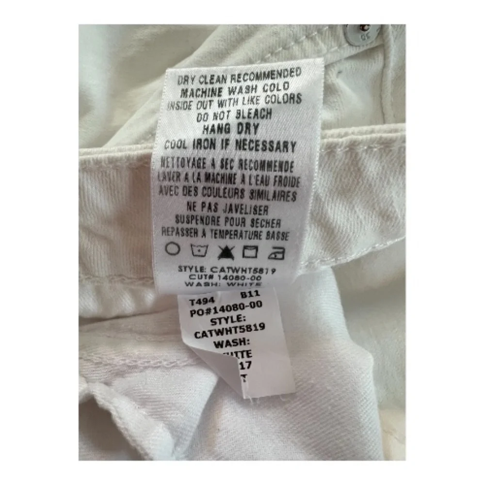 EUC Joe’s white cuffed cropped mid rise jeans | size 31 - Picture 8 of 8